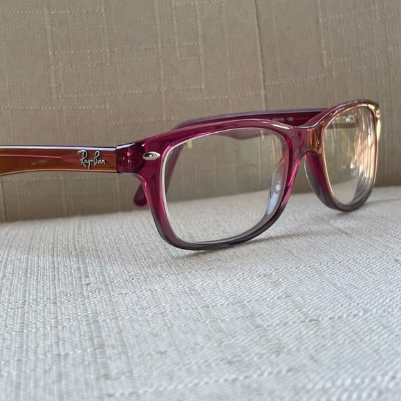 Ray-Ban Accessories - Ray-ban Women Eyeglasses Frame Double Tone Reddish Purple for small Face RB1531